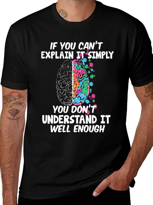 Explain Simply Brain T-Shirt