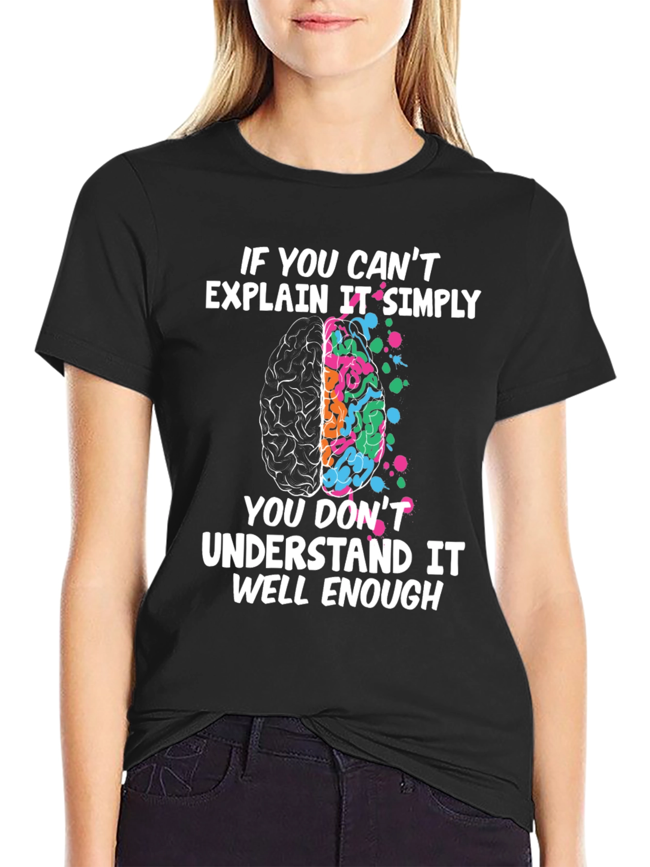 Explain Simply Brain T-Shirt