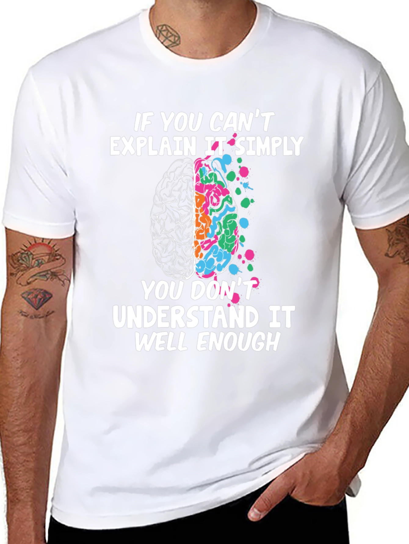 Explain Simply Brain T-Shirt