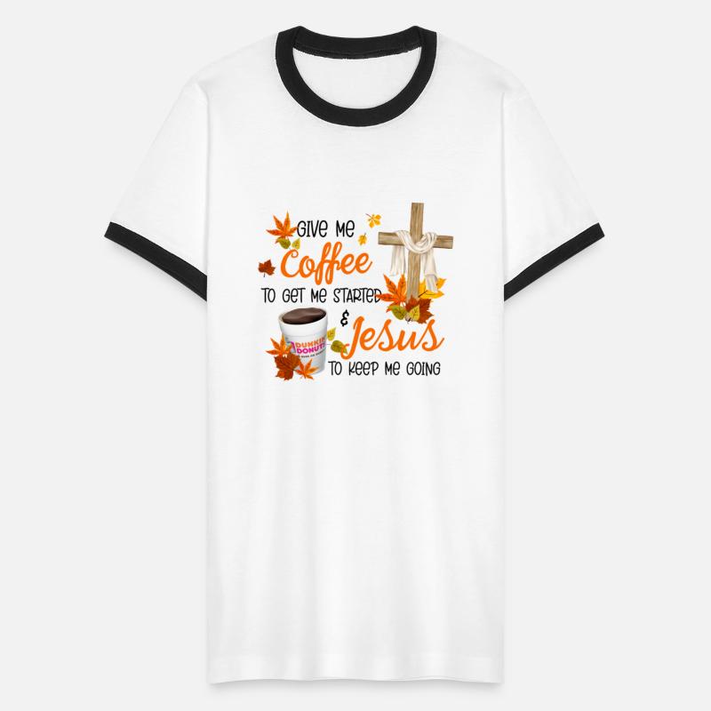 Coffee & Jesus Christian Wooden Cross