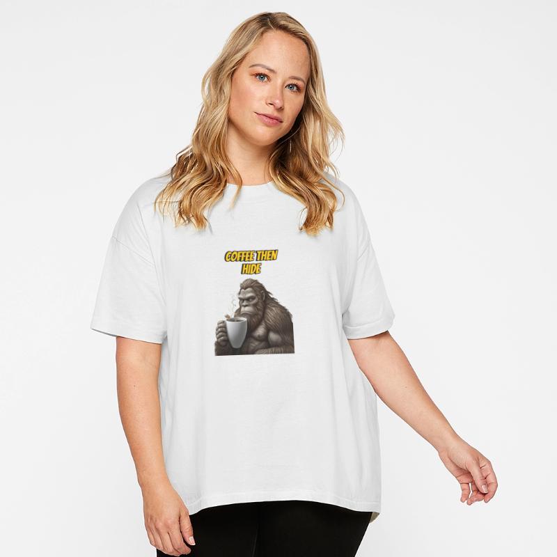 Coffee Then Hide Big Foot Says