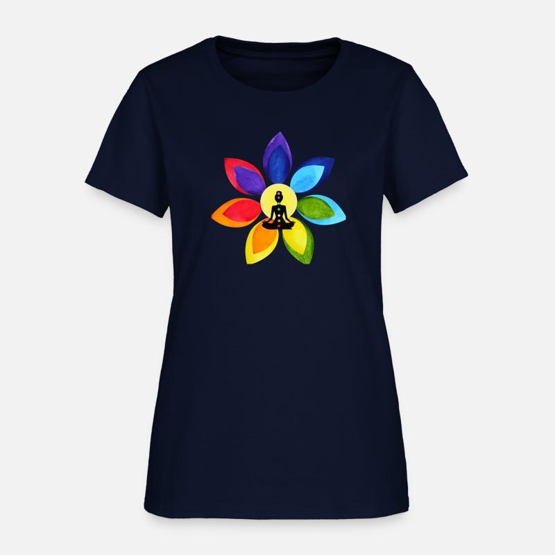 Colorful Chakra flower