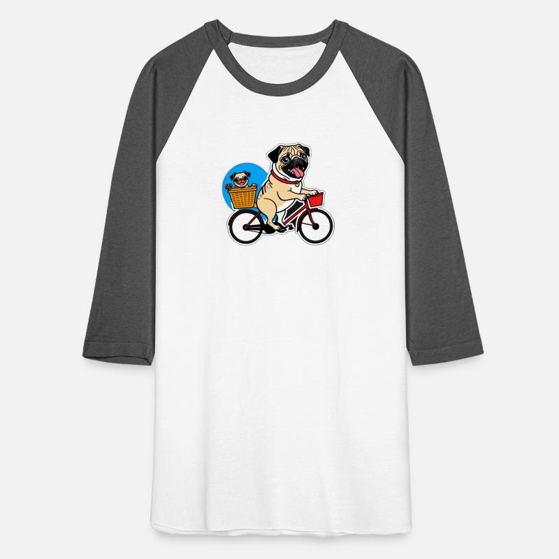 Comical Pug: Effortful Bike Ride