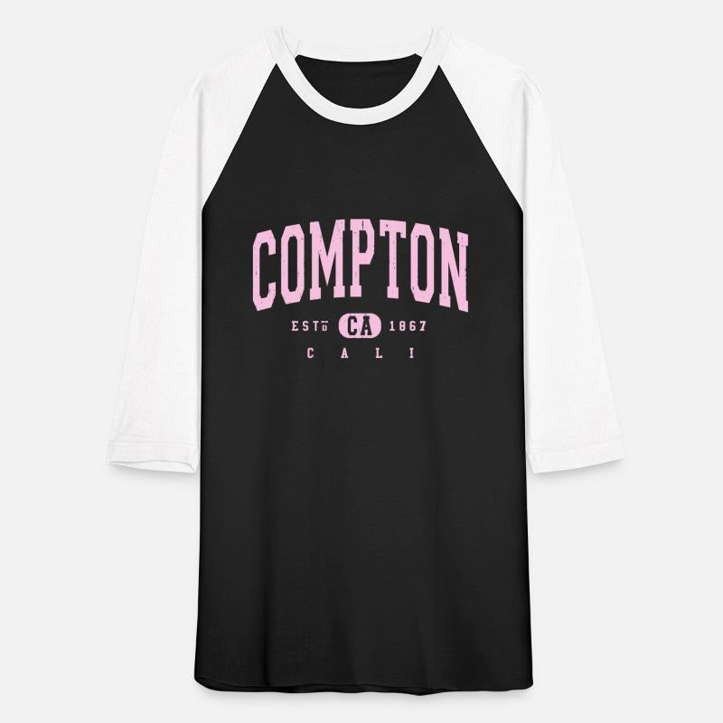 Compton Cali Pink Distressed Vintage Souvenir