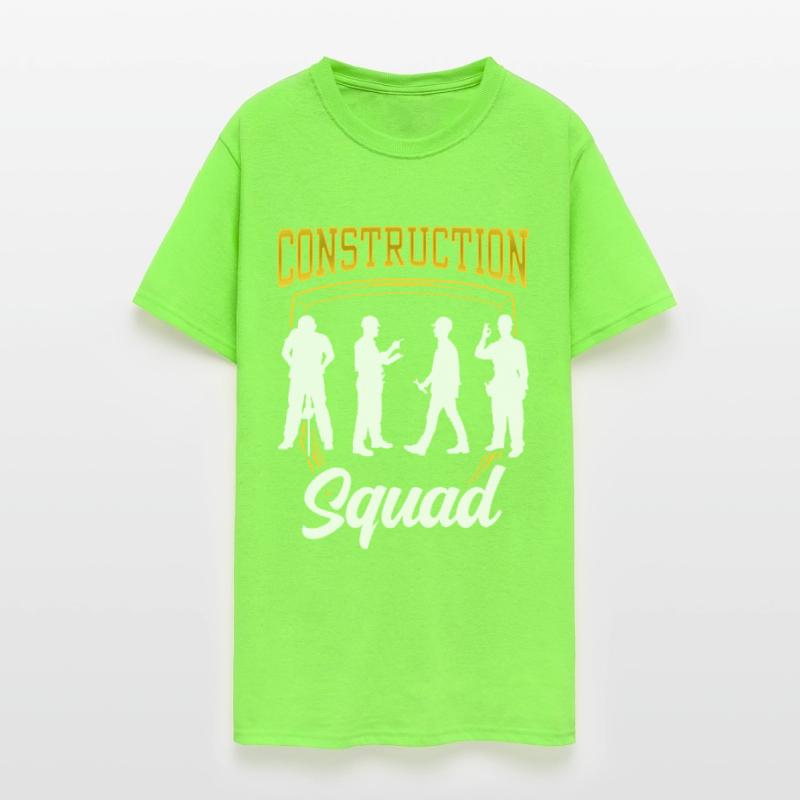 Construction Squad Worker Site Teamwork