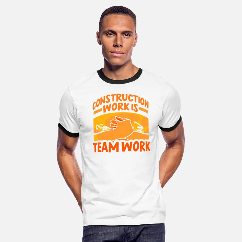 Construction Work Is Teamwork Site Worker
