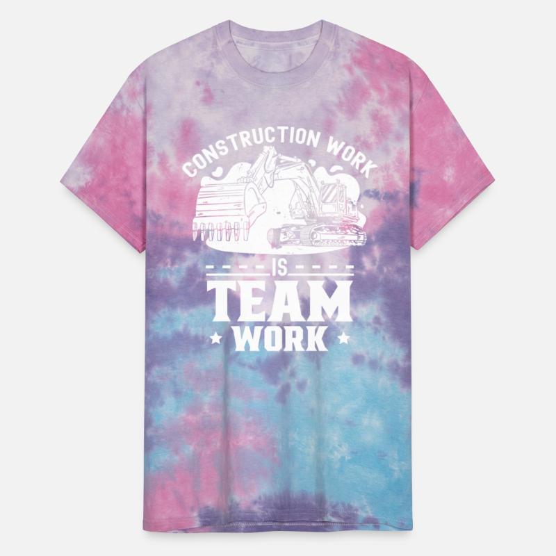 Construction Work Is Teamwork Worker Site