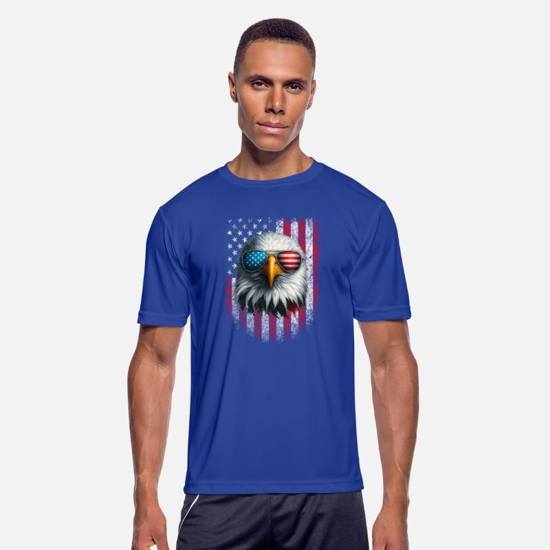 Cool Bald Eagle American Sunglasses Patriotic