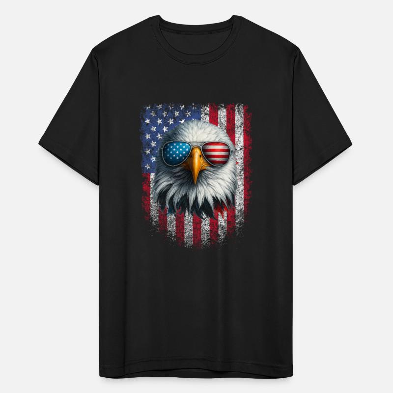 Cool Bald Eagle American Sunglasses Patriotic