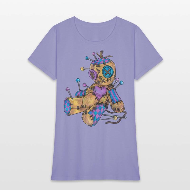 Cool voodoo doll with needles goth gothic magic