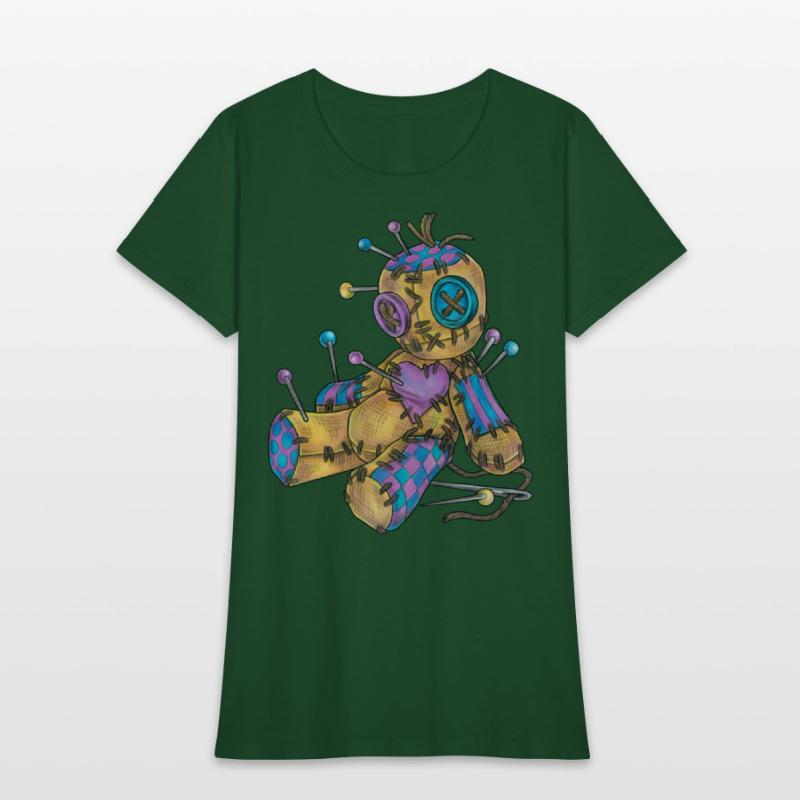 Cool voodoo doll with needles goth gothic magic