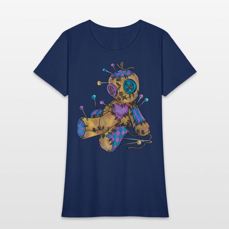 Cool voodoo doll with needles goth gothic magic