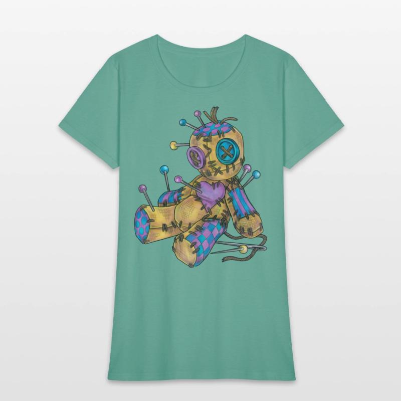 Cool voodoo doll with needles goth gothic magic