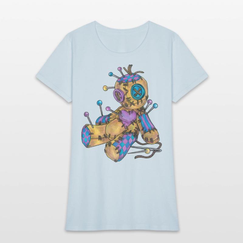 Cool voodoo doll with needles goth gothic magic