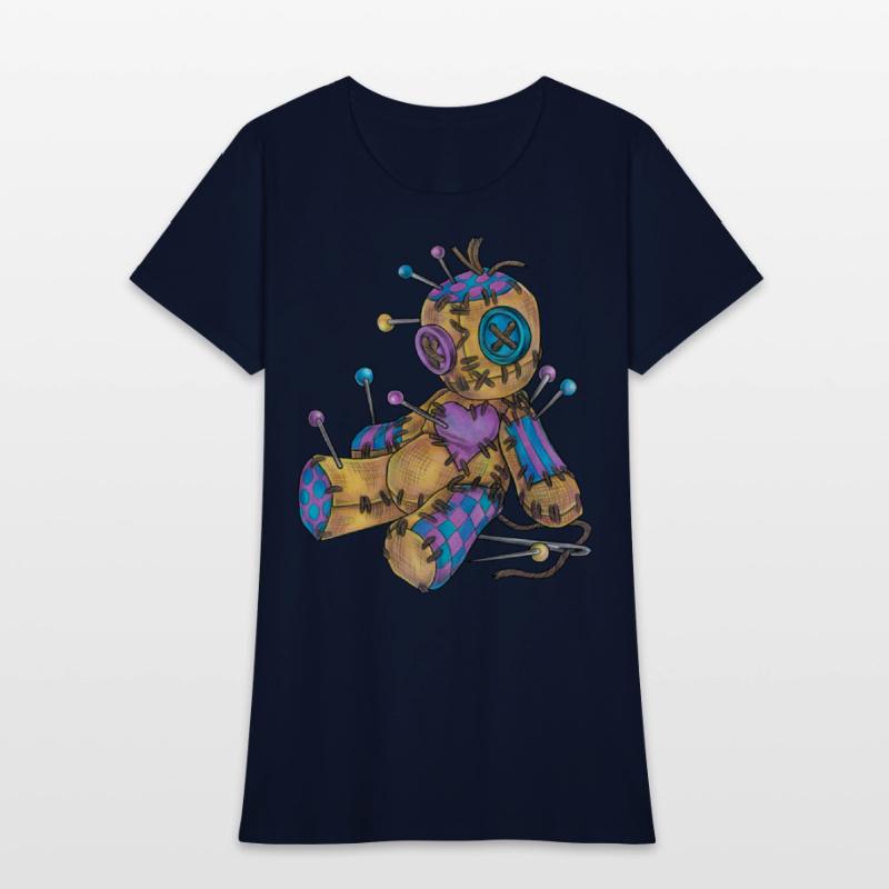 Cool voodoo doll with needles goth gothic magic