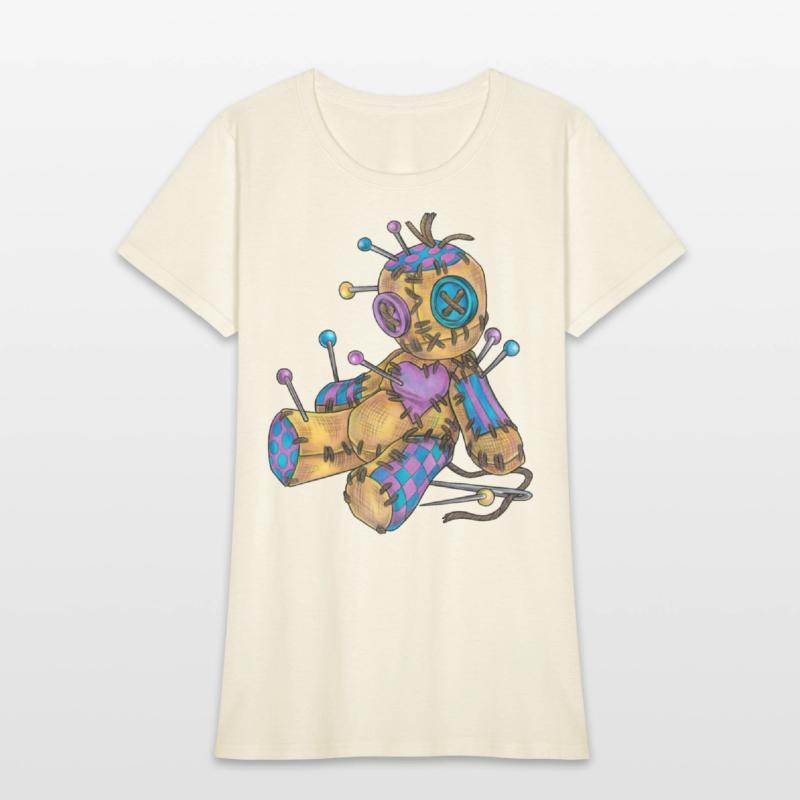 Cool voodoo doll with needles goth gothic magic