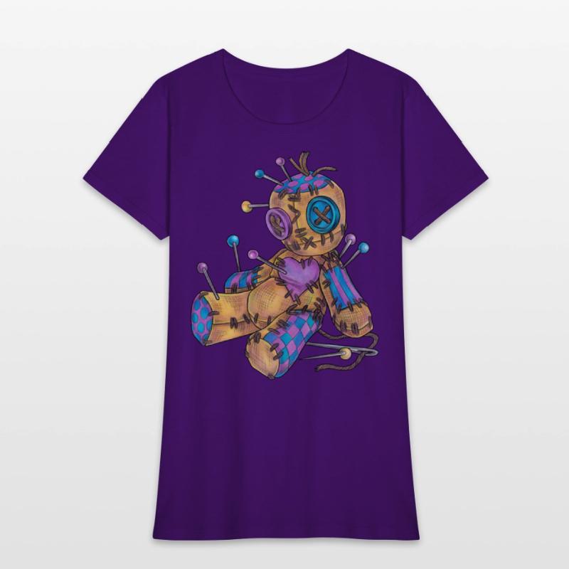 Cool voodoo doll with needles goth gothic magic