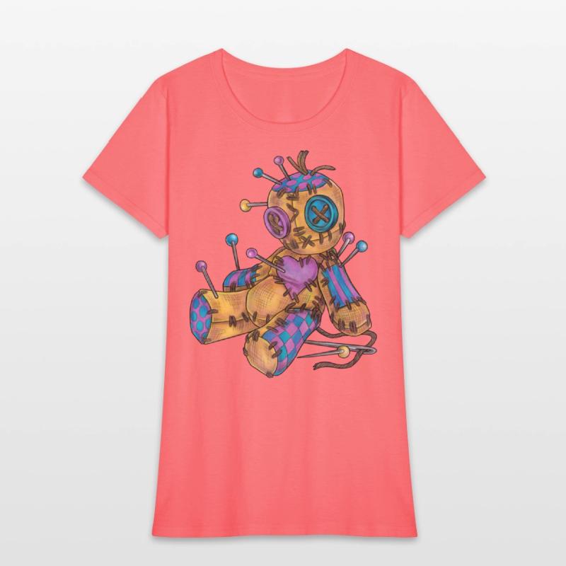 Cool voodoo doll with needles goth gothic magic