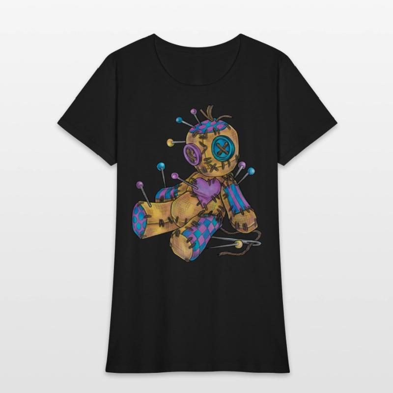 Cool voodoo doll with needles goth gothic magic