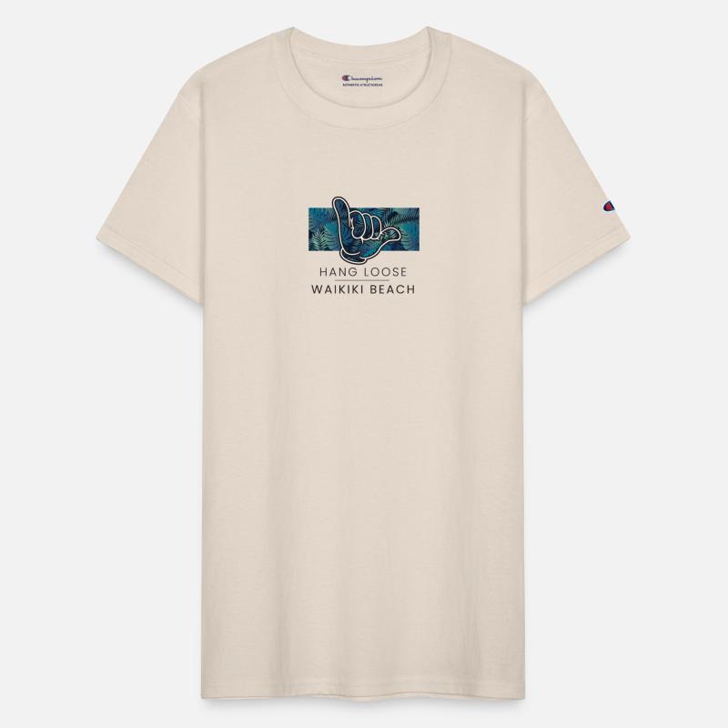 Cool Waikiki Beach Oahu Hawaii Hang Loose Shaka