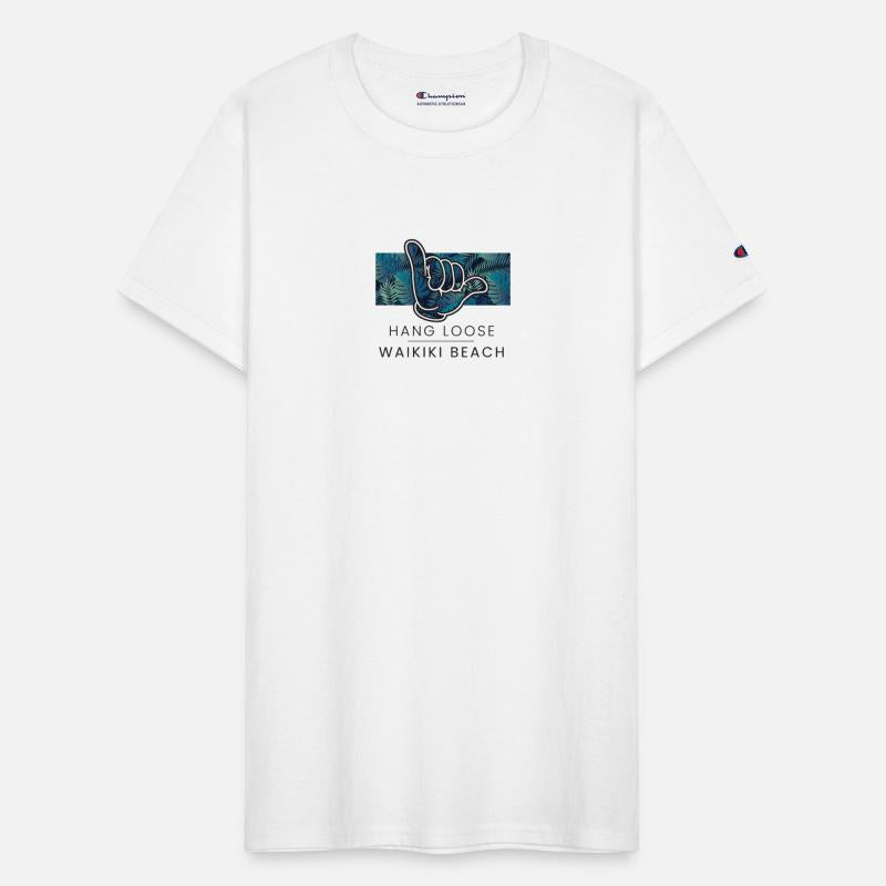 Cool Waikiki Beach Oahu Hawaii Hang Loose Shaka