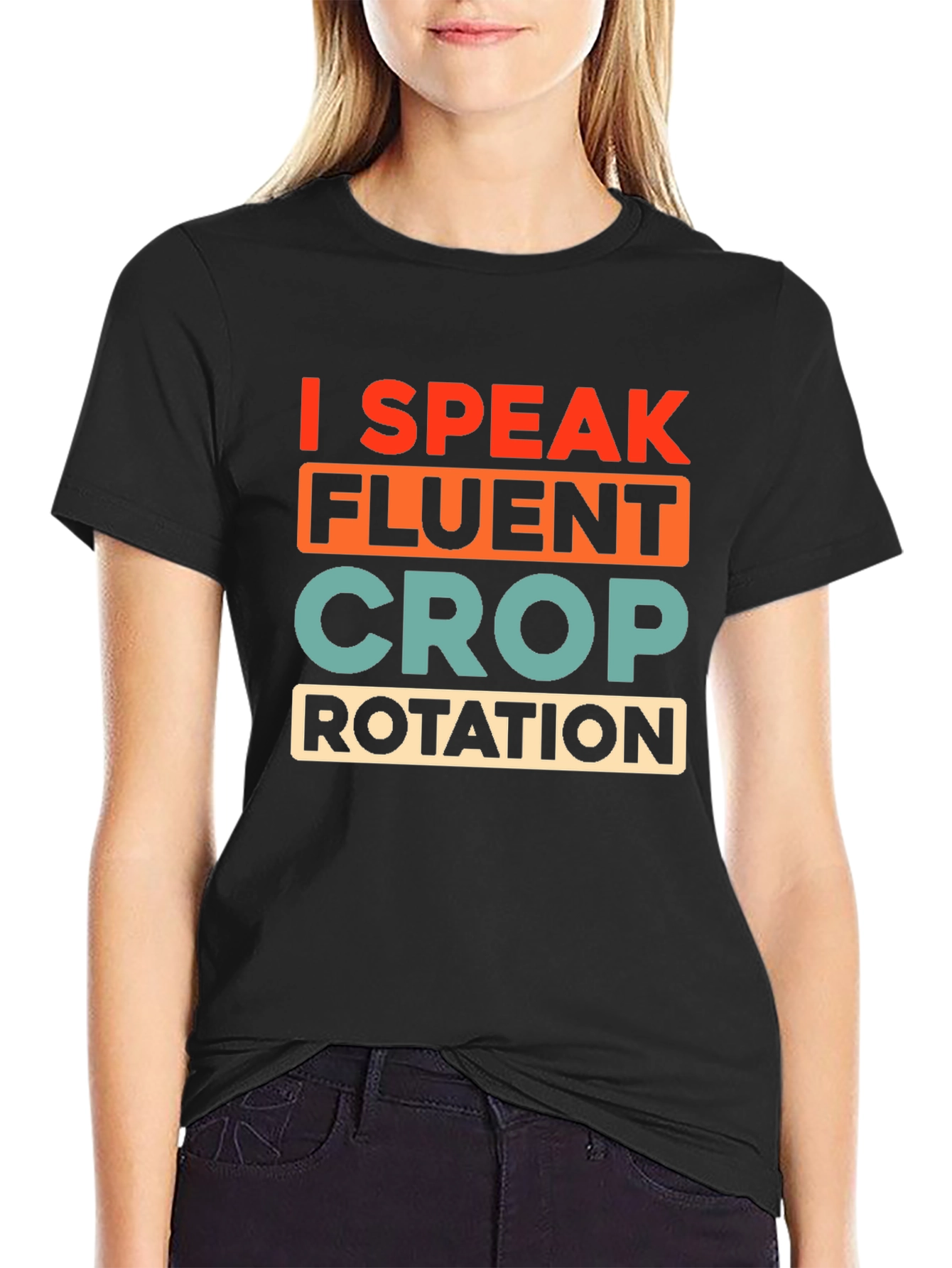 Funny Crop Rotation T-Shirt for Farmers