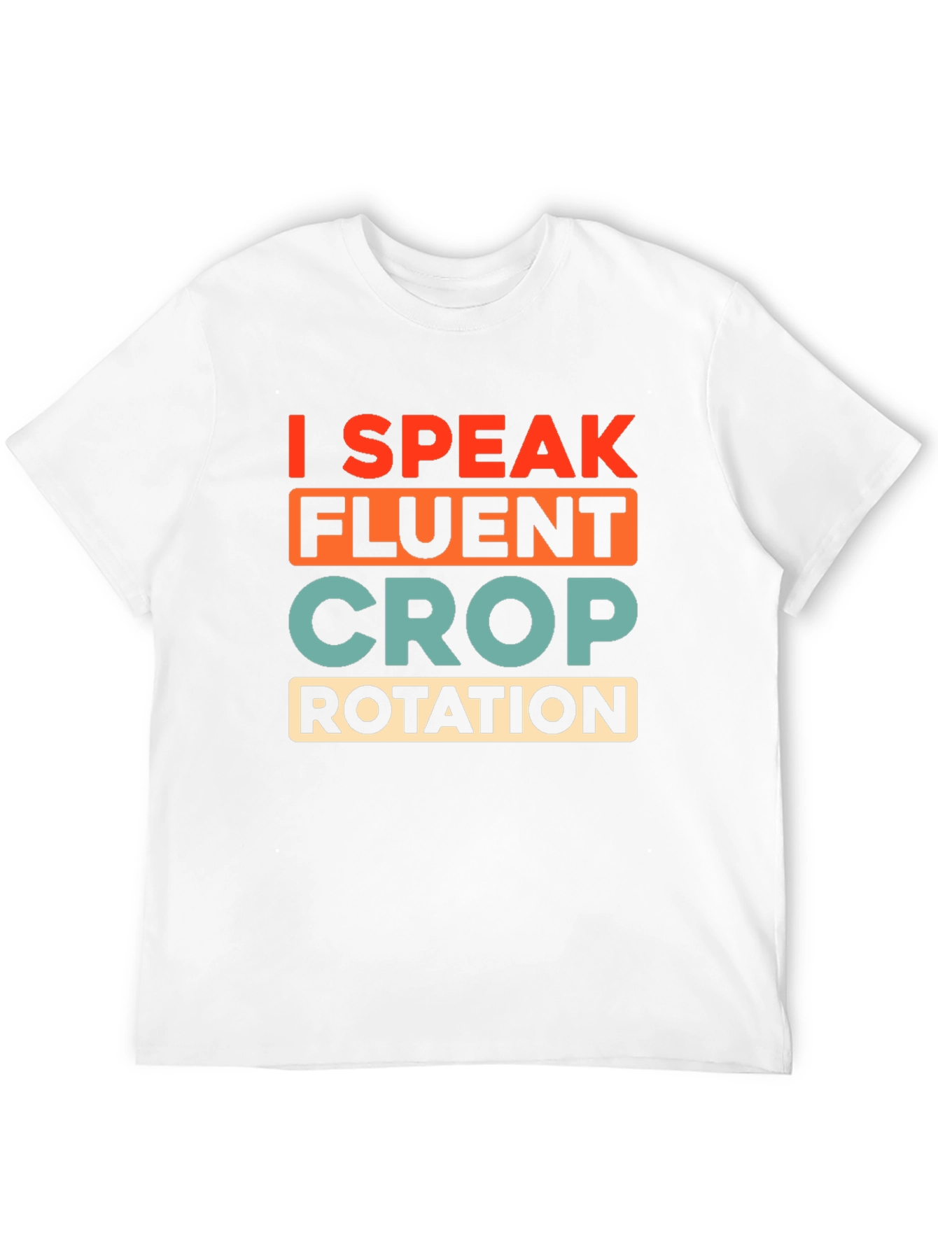 Funny Crop Rotation T-Shirt for Farmers