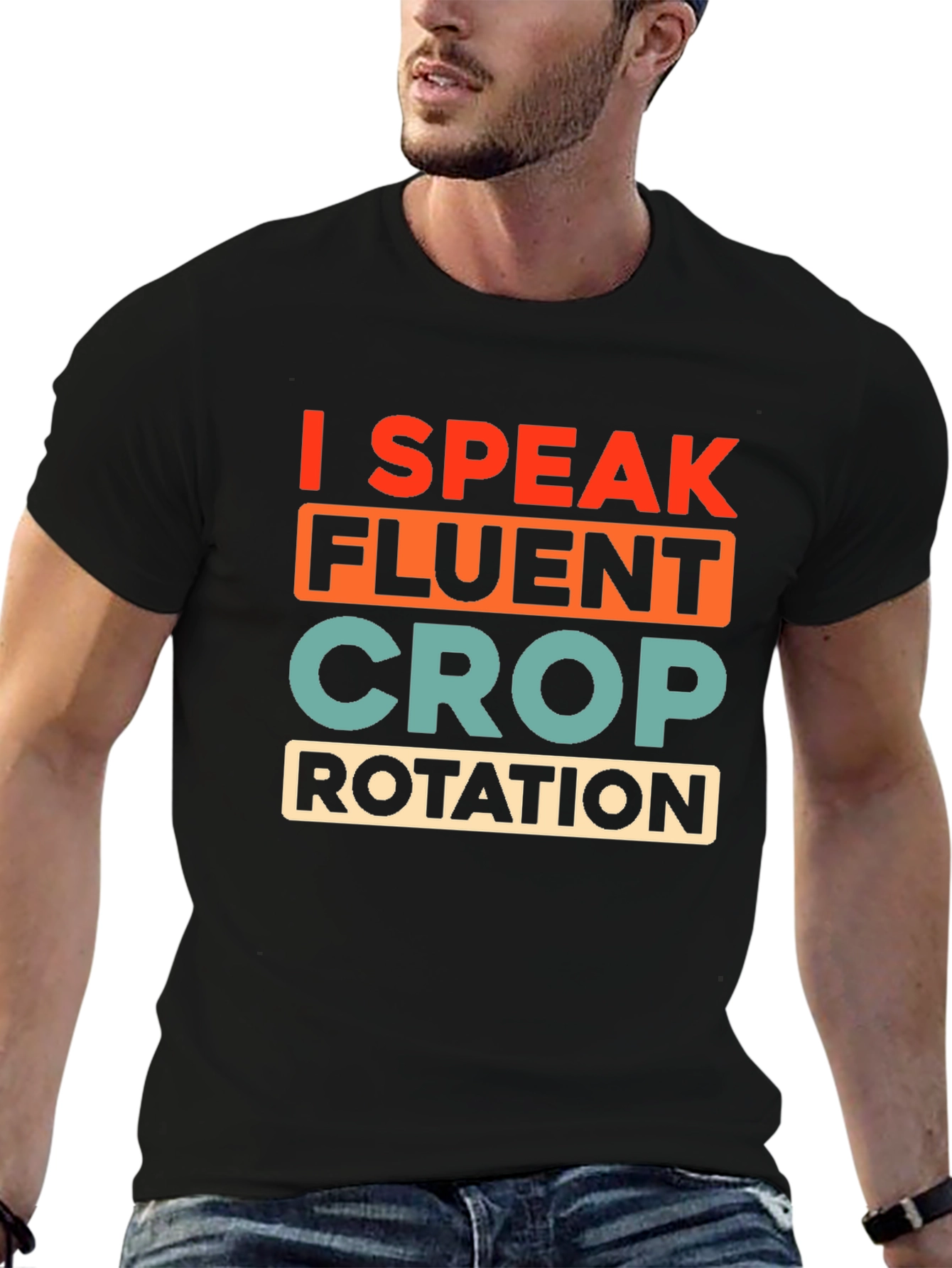 Funny Crop Rotation T-Shirt for Farmers