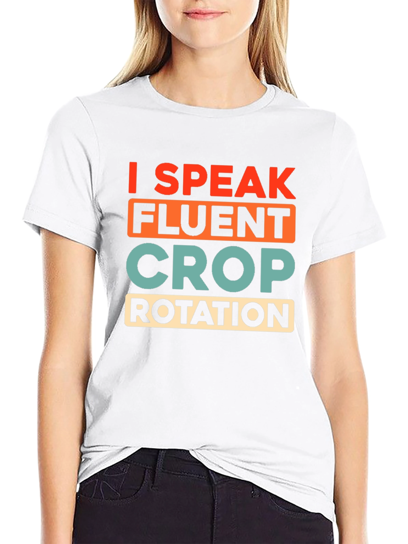 Funny Crop Rotation T-Shirt for Farmers