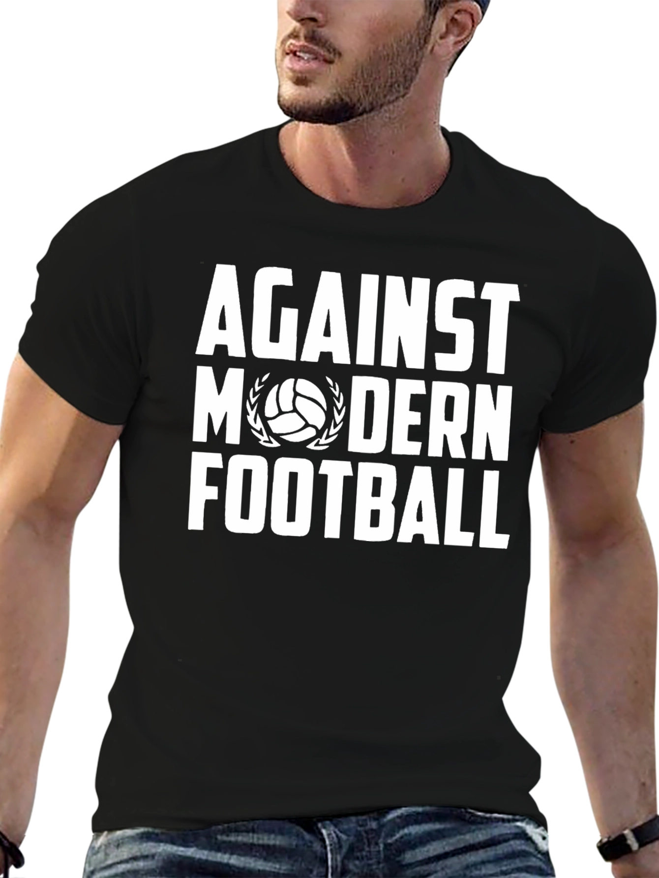 Against Modern Football Graphic Tee