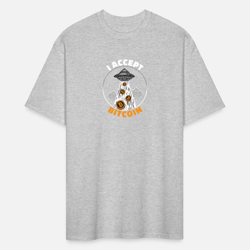 Cryptocurrency I Accept Bitcoin UFO