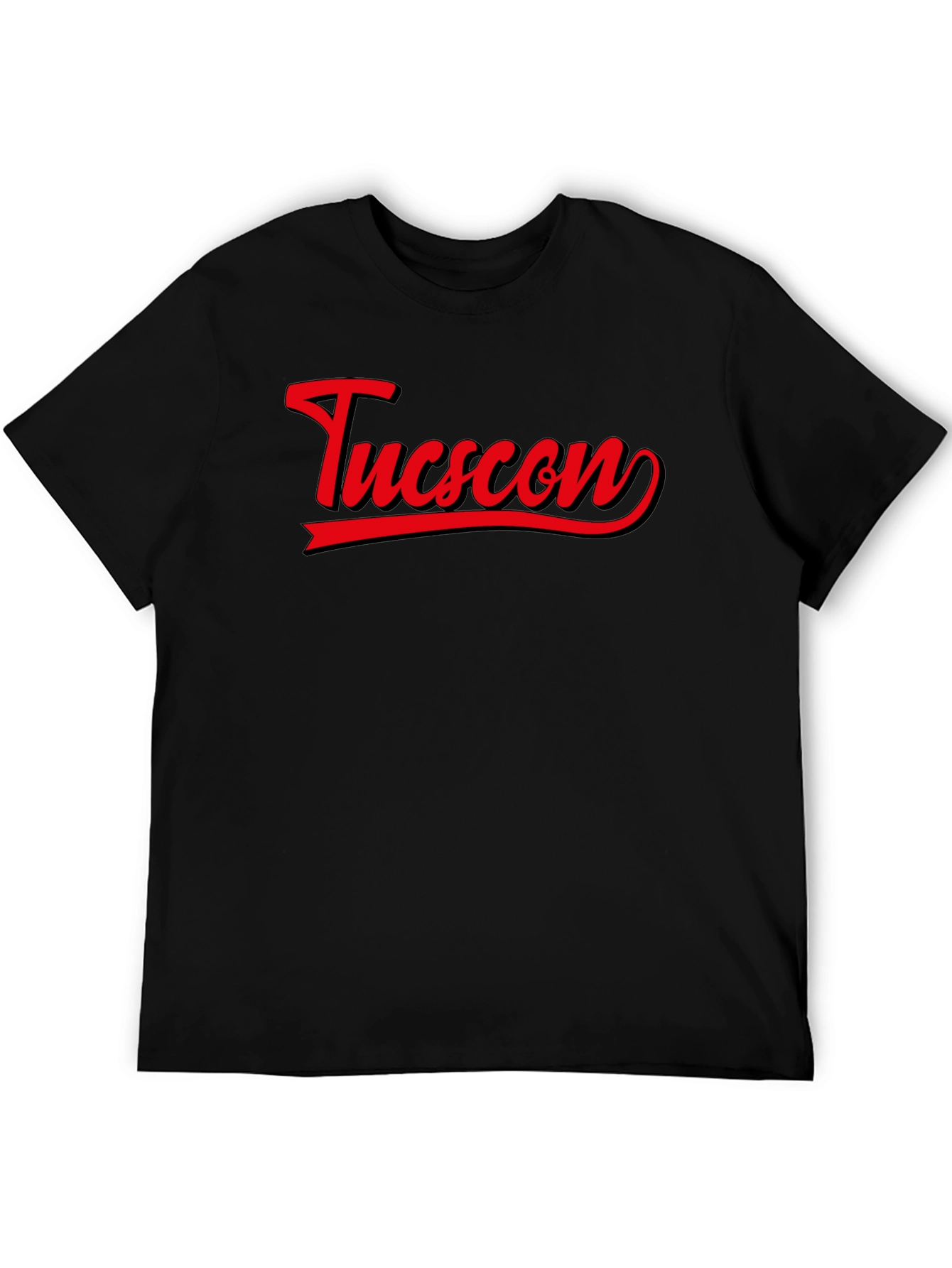 Tucson Graphic Tee - Retro Style Black T-Shirt