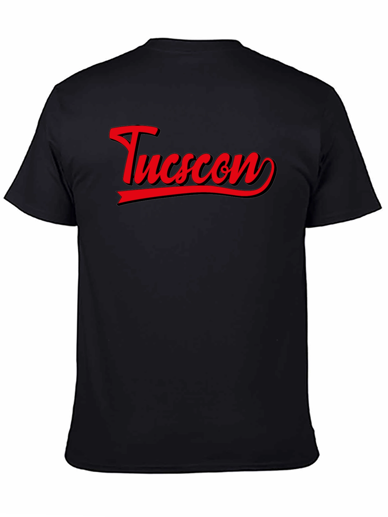 Tucson Graphic Tee - Retro Style Black T-Shirt