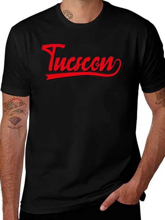 Tucson Graphic Tee - Retro Style Black T-Shirt