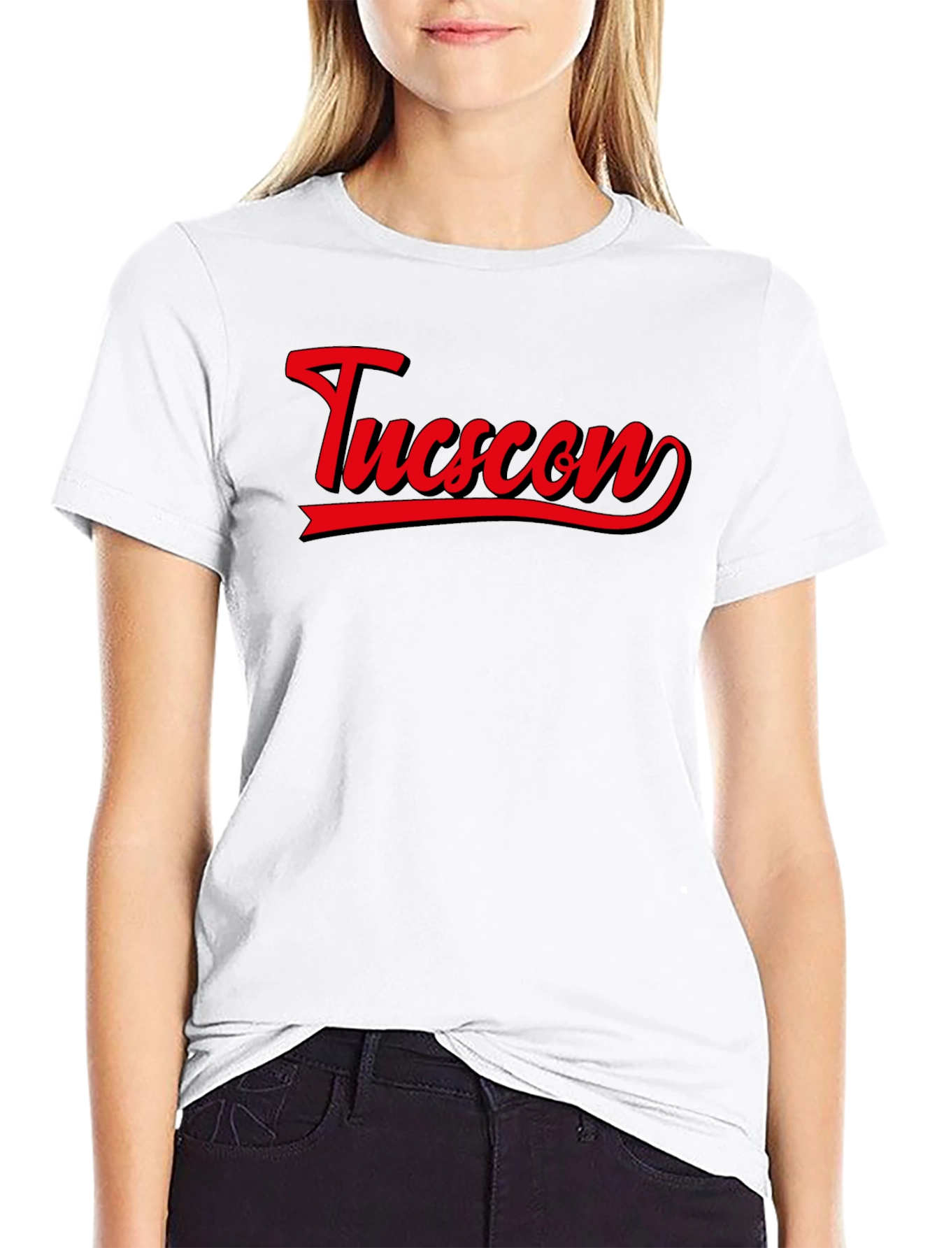 Tucson Graphic Tee - Retro Style Black T-Shirt