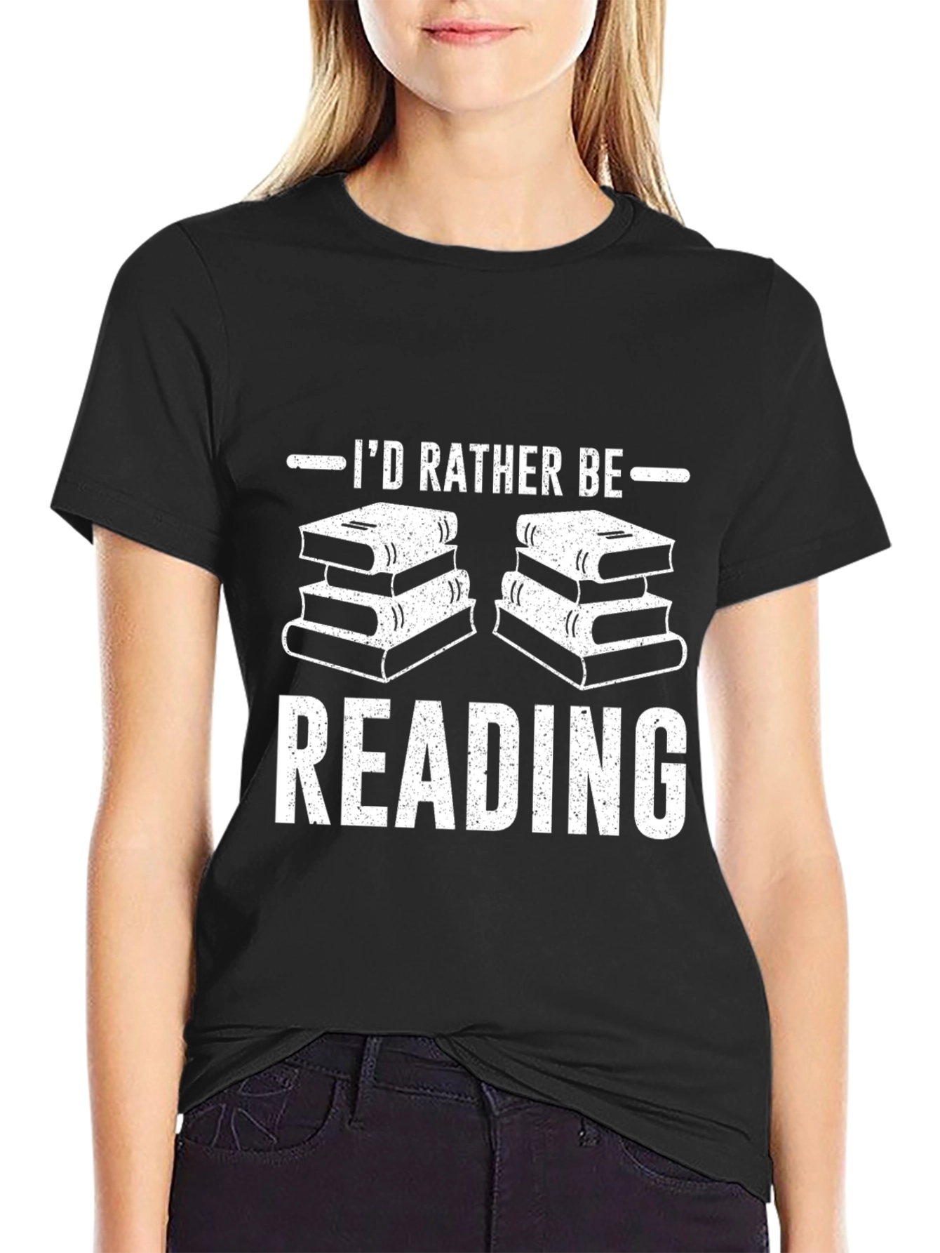 Id Rather Be Reading Graphic T-Shirt