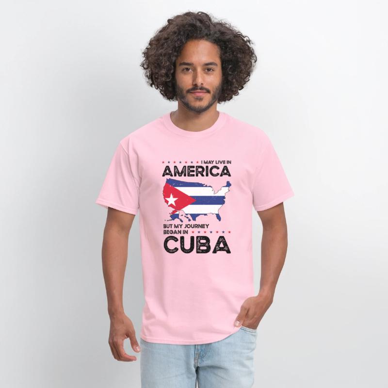 Cuban American Patriot USA Grown Cuba US Flag