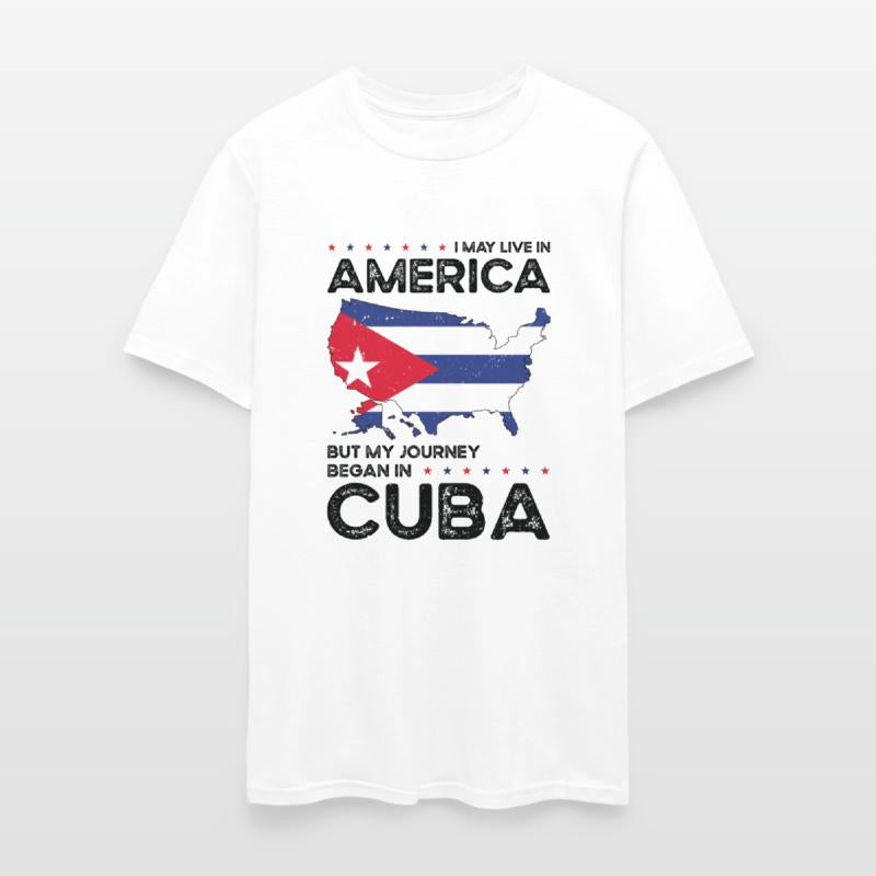 Cuban American Patriot USA Grown Cuba US Flag