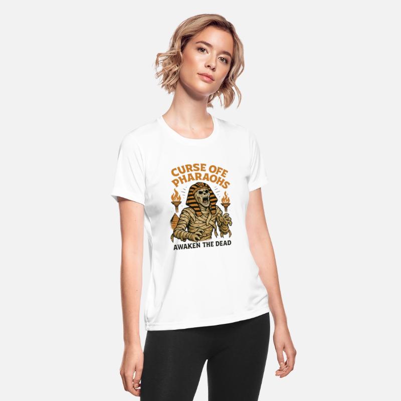 Curse of Pharaohs Mummy T-Shirt - Awaken the Dead