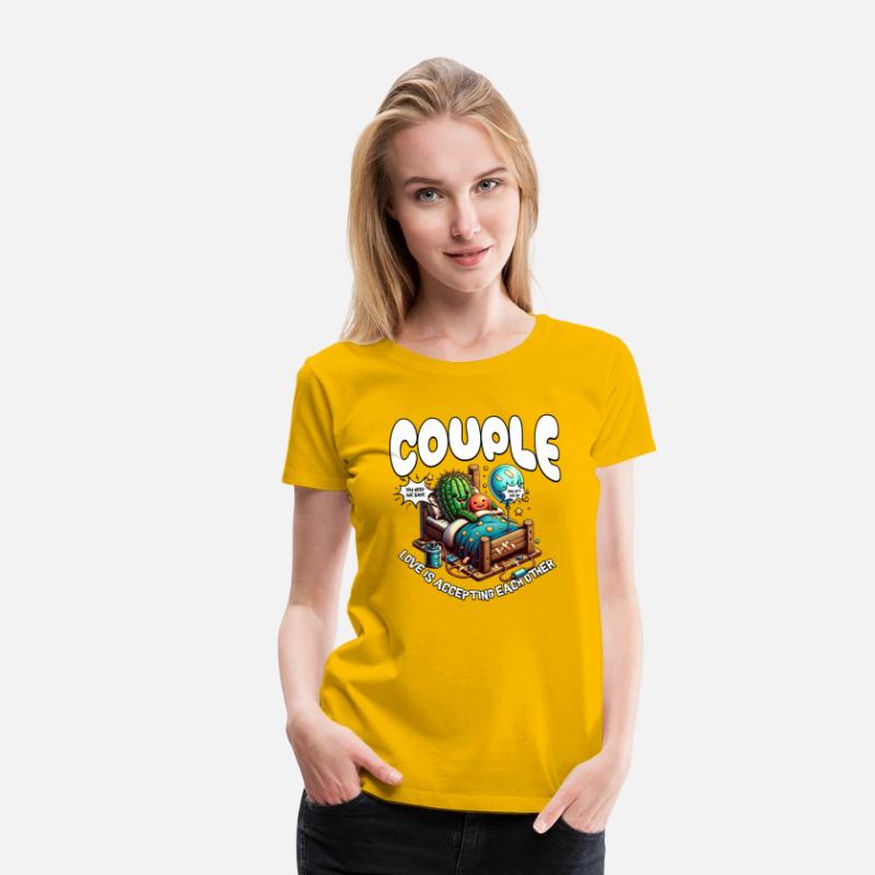 Cute Couple Cactus And Balloon Motivation Love