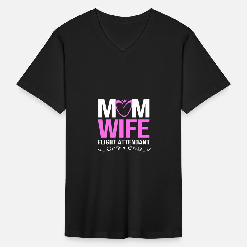 Cute Heart Cabin Crew Wife Flight Attendant Mom
