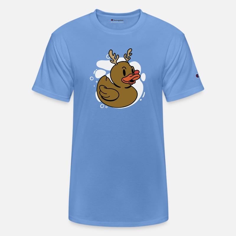 Cute Red Nosed Reindeer Rubber Ducky