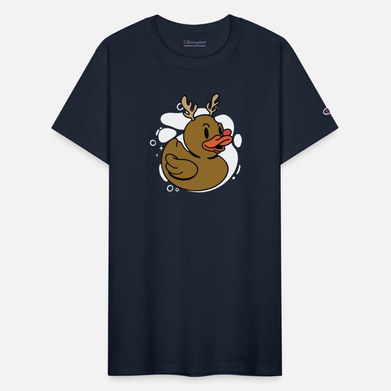 Cute Red Nosed Reindeer Rubber Ducky