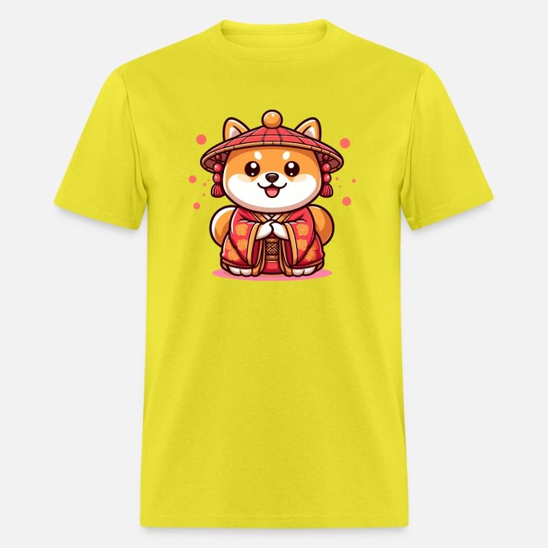 Cute Shiba Inu Traditional Costume Chinese