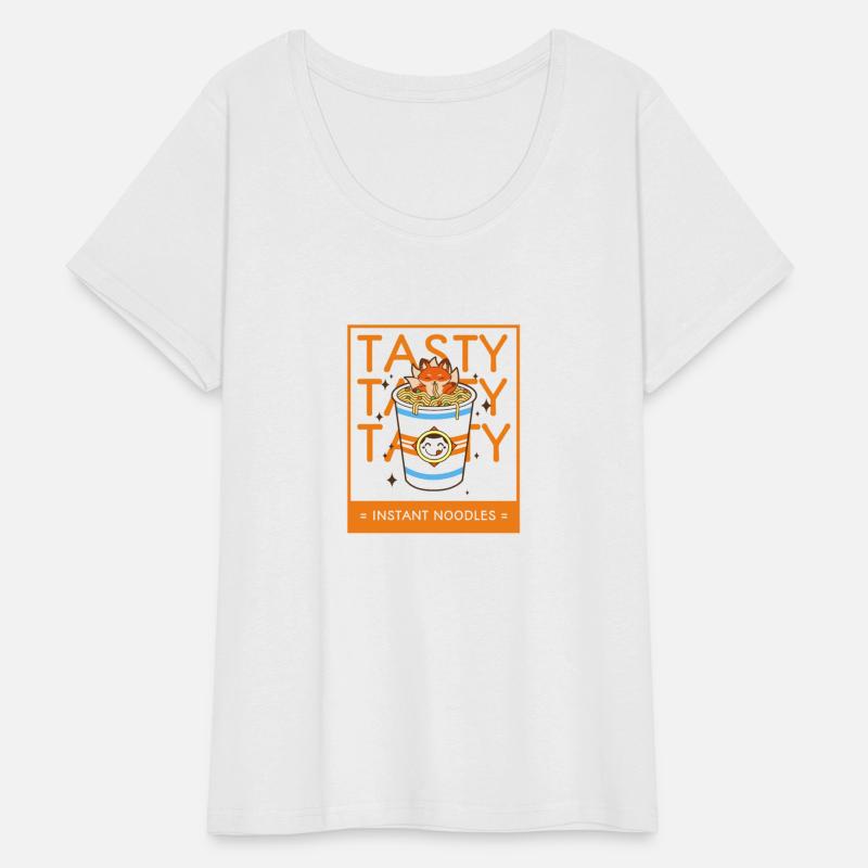 Cute "Tasty Tasty Tasty" Instant Noodles Graphic