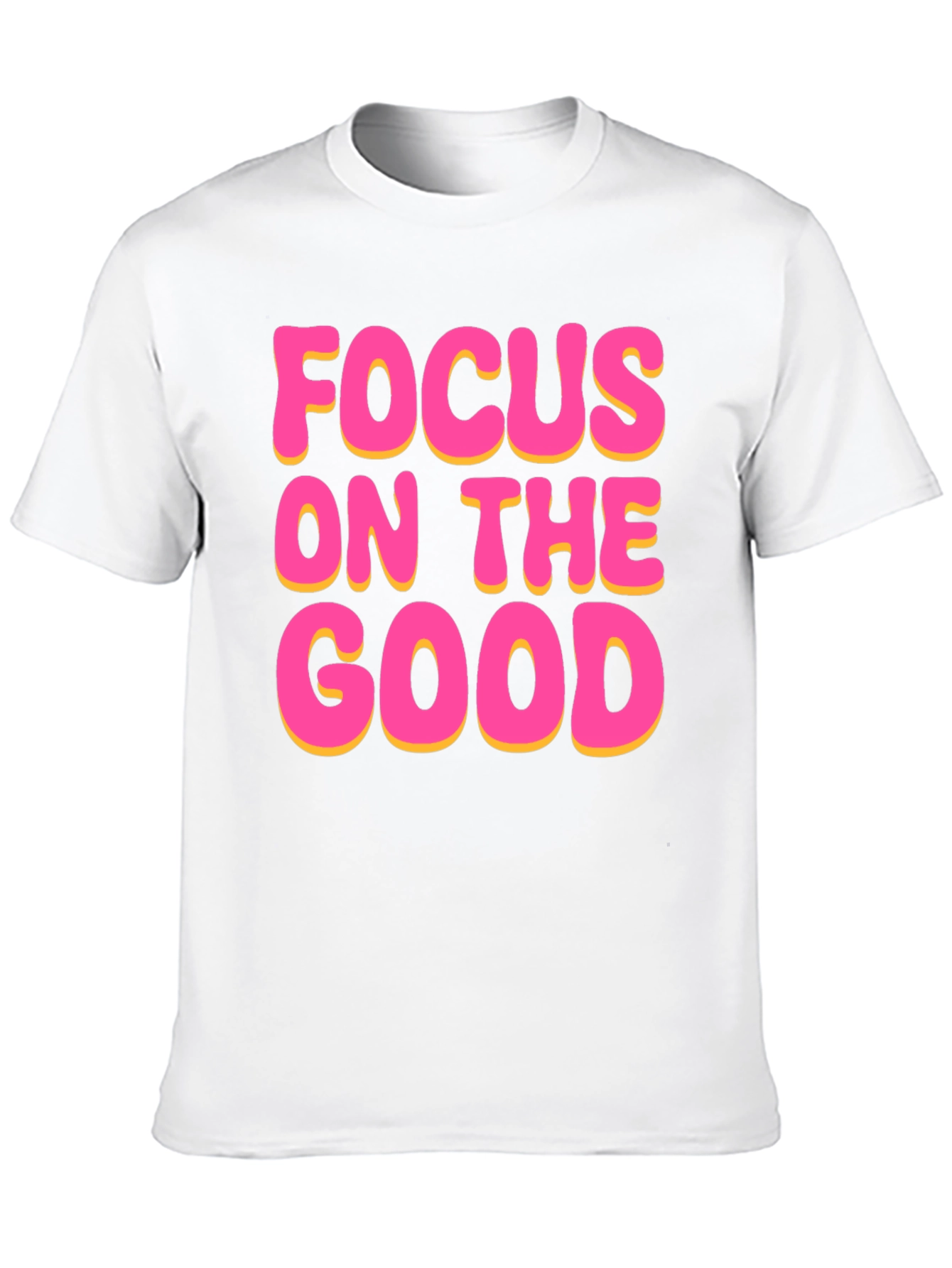 Focus On The Good Black T-Shirt