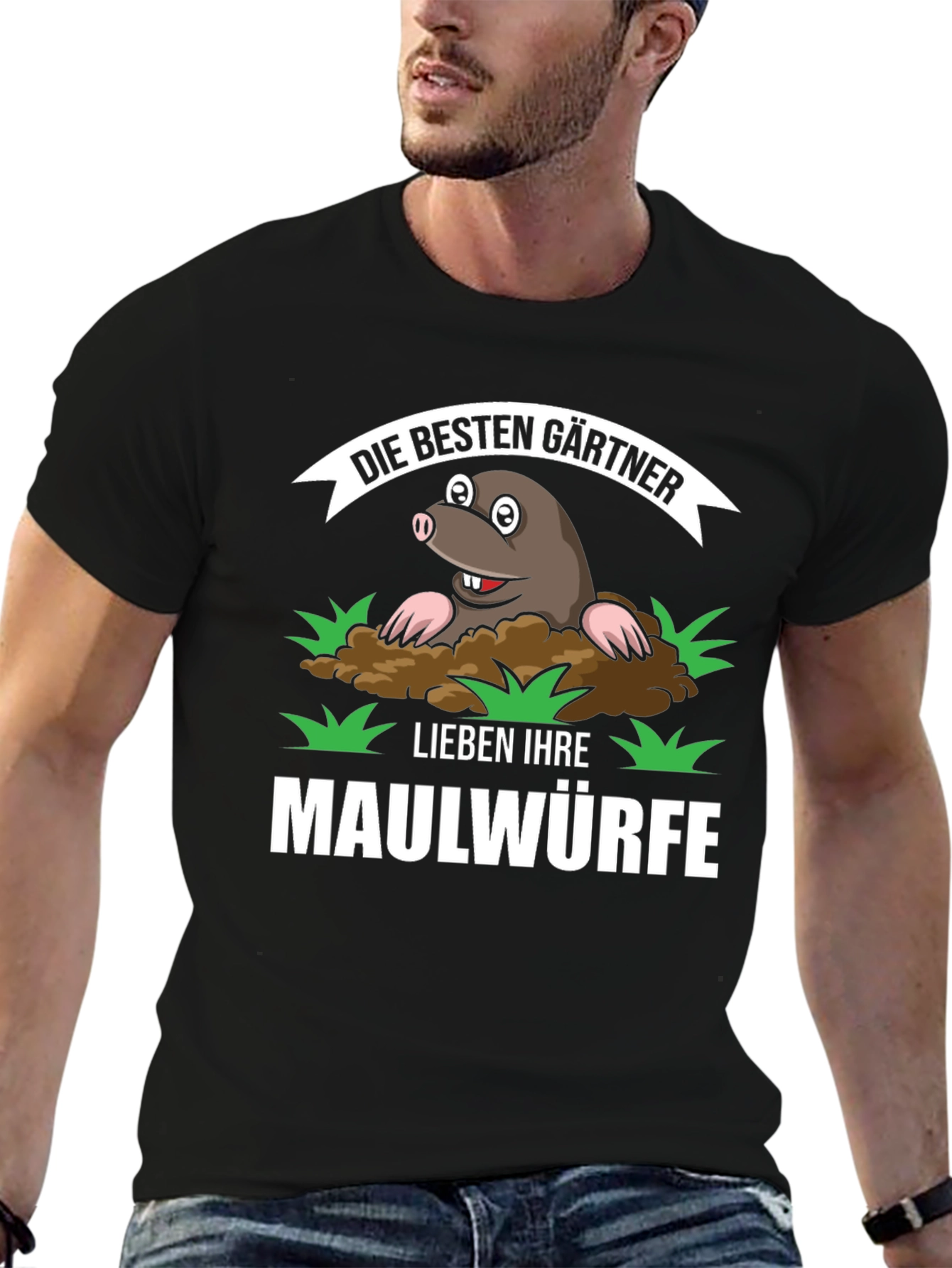 Funny Gardener Mole T-Shirt - Best Gardeners Love Moles