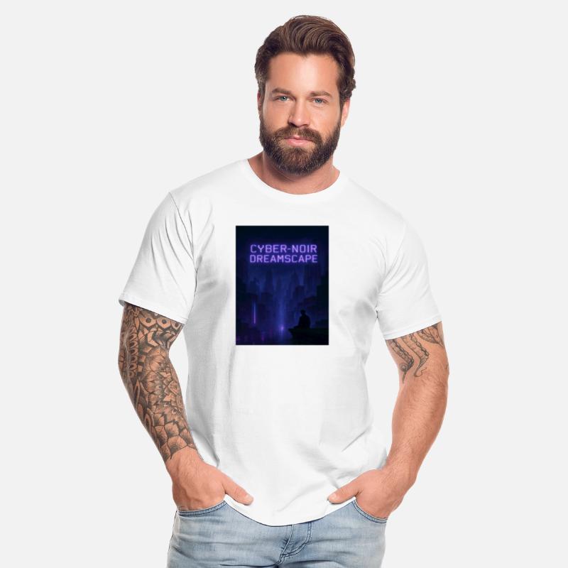 Cyber Noire Neon Cityscape