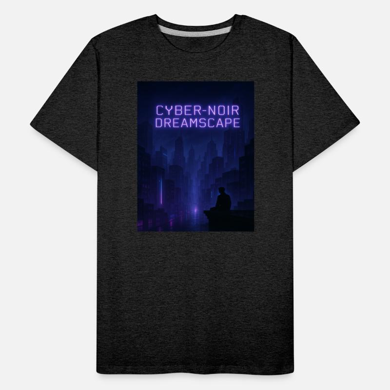 Cyber Noire Neon Cityscape