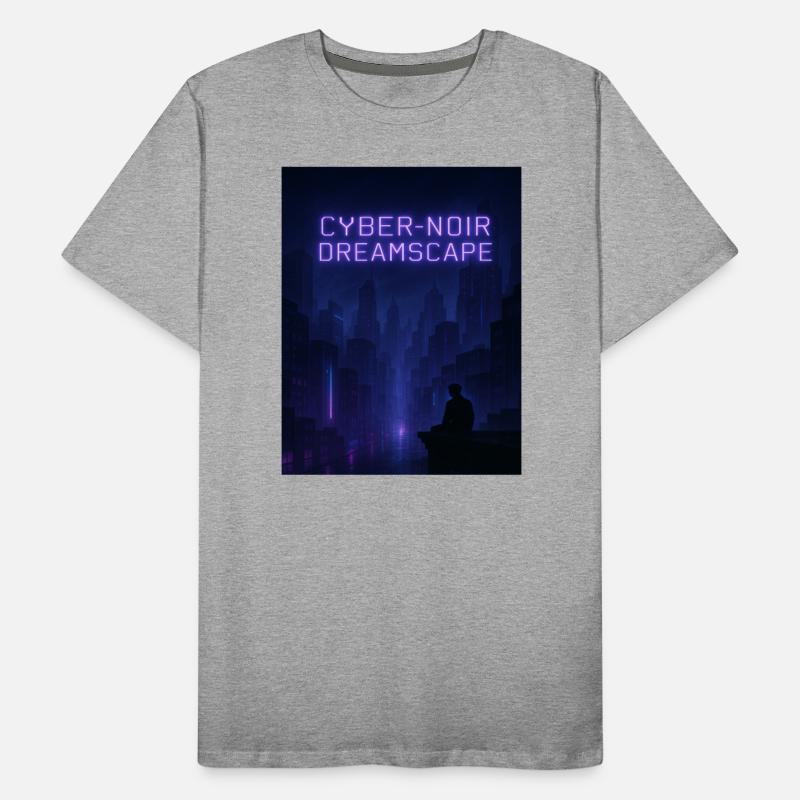 Cyber Noire Neon Cityscape